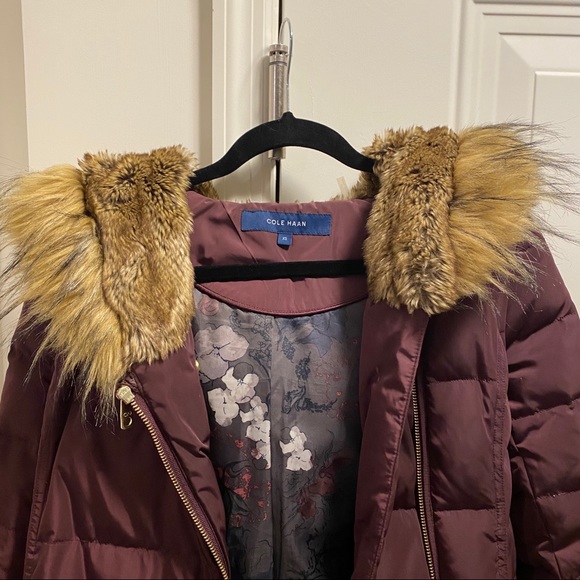 Cole Haan Puffer Coat - Picture 4 of 8